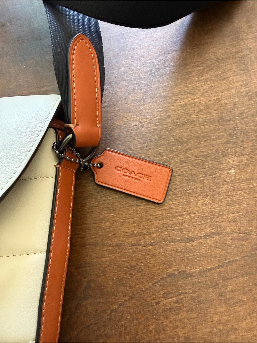 COACH Track Small Flap Crossbody
With Quilting White Style CE651 EUC - Picture 4 of 14